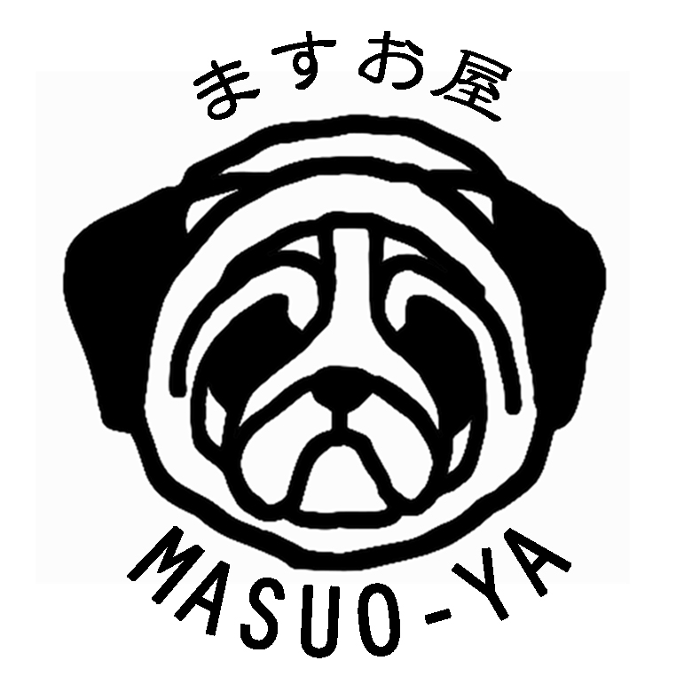 MASUO-YA 公式サイト｜パグの似顔絵イラスト制作 MASUO-YAでは、パグをメインに、犬のイラスト・デザイン制作の他、オーダーメイドの愛犬の似顔絵制作を行っています。大切な愛犬の世界にたった一つの似顔絵や、様々なテイストのイラスト、デザインの制作が可能です。ご要望には柔軟に対応できますので、まずはお気軽にご連絡ください。